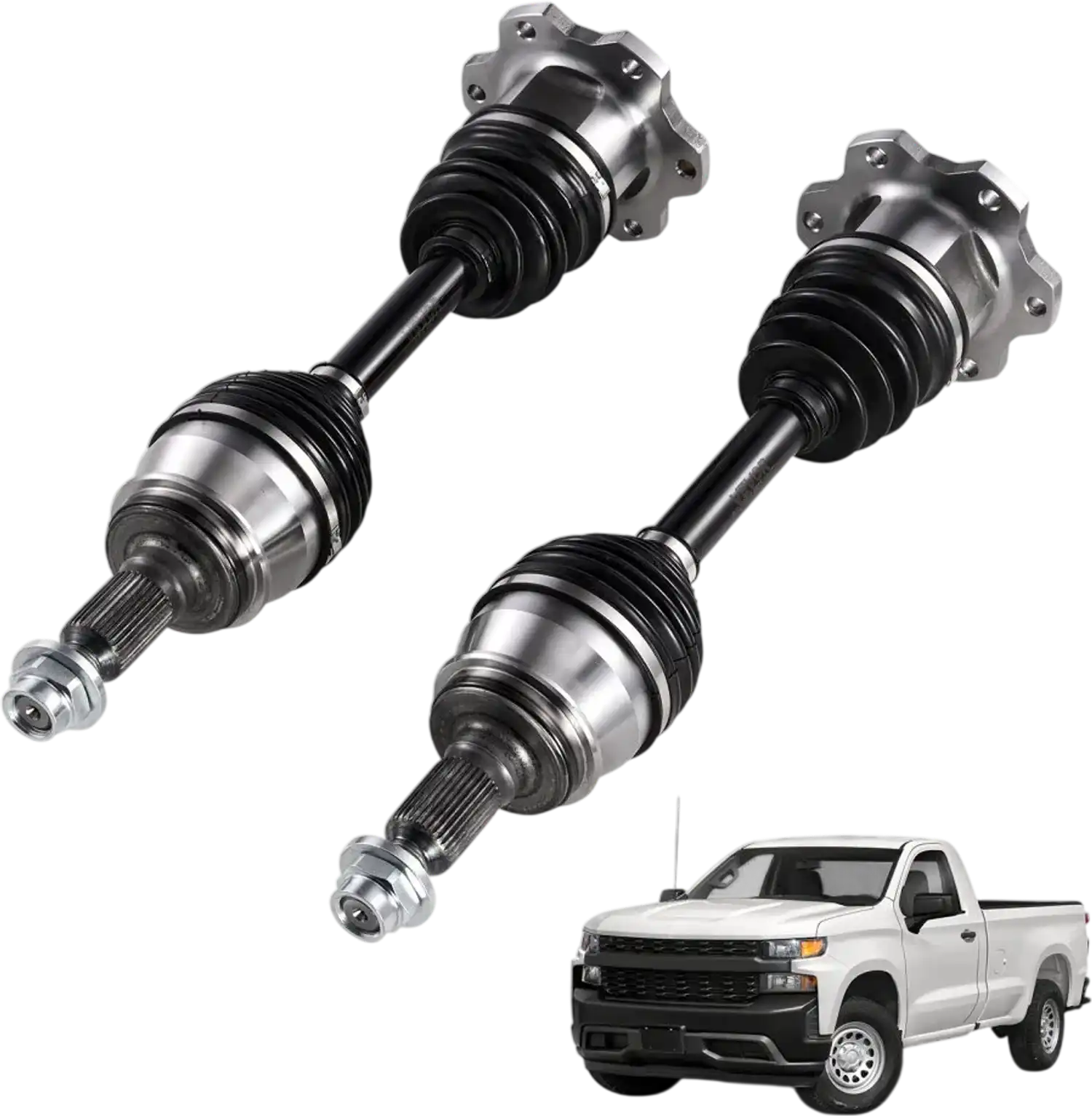 Vevor CV Axle Shaft Assembly Front Left & Right for 1999-2006 Chevrolet Silverado 1500 New