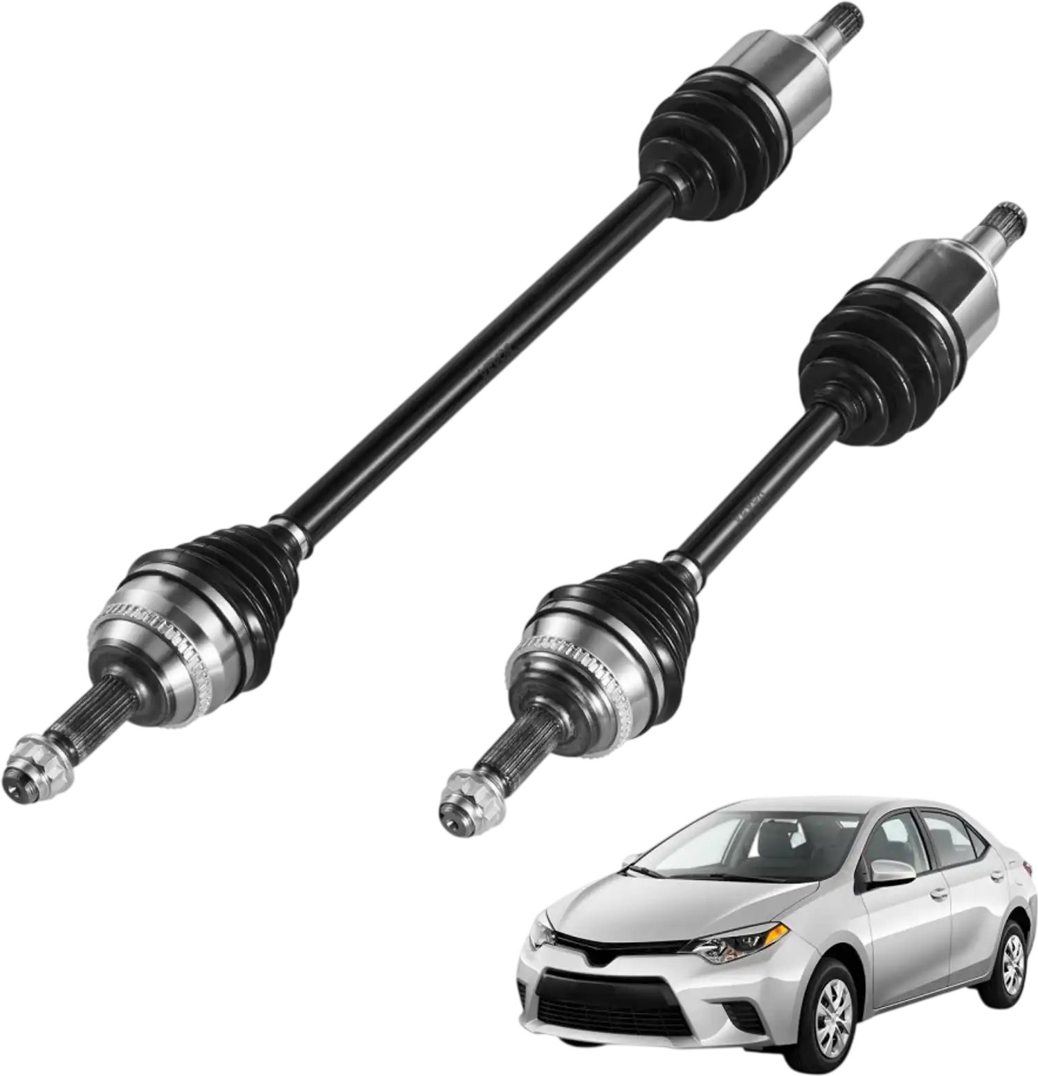Vevor CV Axle Shaft Assembly Front Left & Right for 2009-2018 Toyota Corolla New