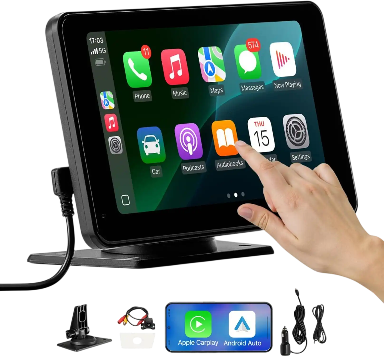 Vevor Car Stereo Wireless 7