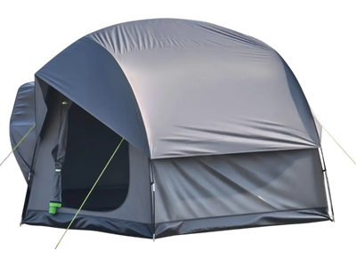 VEVOR SUV Tent for Camping, 8FT L x 8FT W, Waterproof PU2000mm Spacious Double Layer Design for 5-8 Person, SUV Camping Tent with Mesh Windows, Includes Rainfly & Storage Bag, for Outdoor Activities