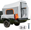 VEVOR Inflatable Pickup Truck Tent, 7.2 x 5.4 FT 3-Season Truck Bed Tent with Ventilated Mesh Windows, PU2000mm Waterproof Pickup Camping Tents for Outdoor Hiking Activities - Air Pump Included