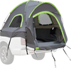 VEVOR Pickup Truck Tent, Fit 6.4-6.7 ft Truck Tents for Camping, Waterproof PU2000 2-3 Person Sleeping Truck Bed Tent with Double Layer Design Windows, Sturdy Truck Bed Camper Shell with Storage Bag