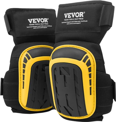 Vevor Knee Pads Extended Heavy Duty Construction Gel Anti-Slip Foam Cushion New