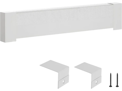 Vevor Baseboard Heater Cover Basic Series 3' White New