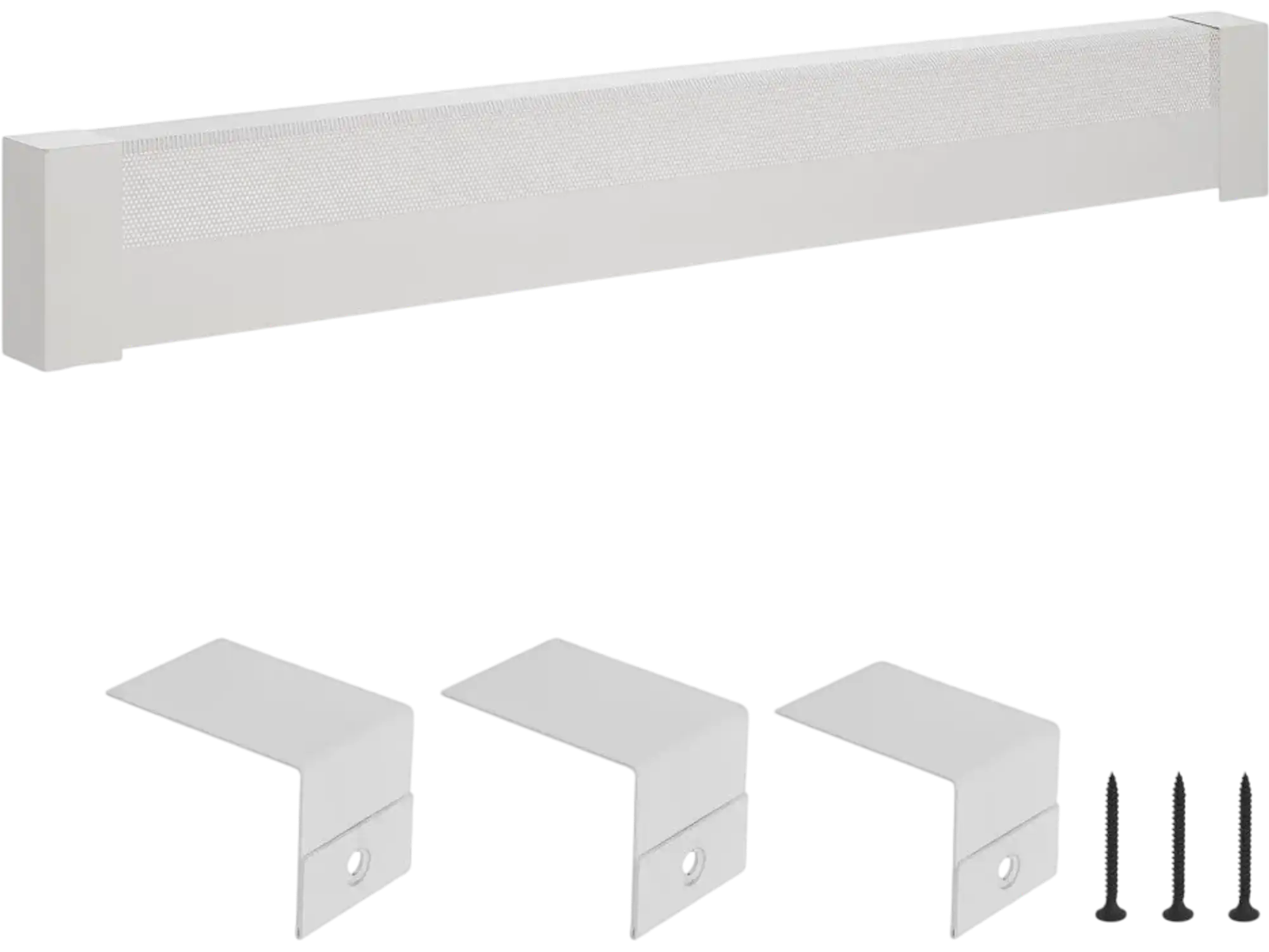 Vevor Baseboard Heater Cover Basic Series 6' White New