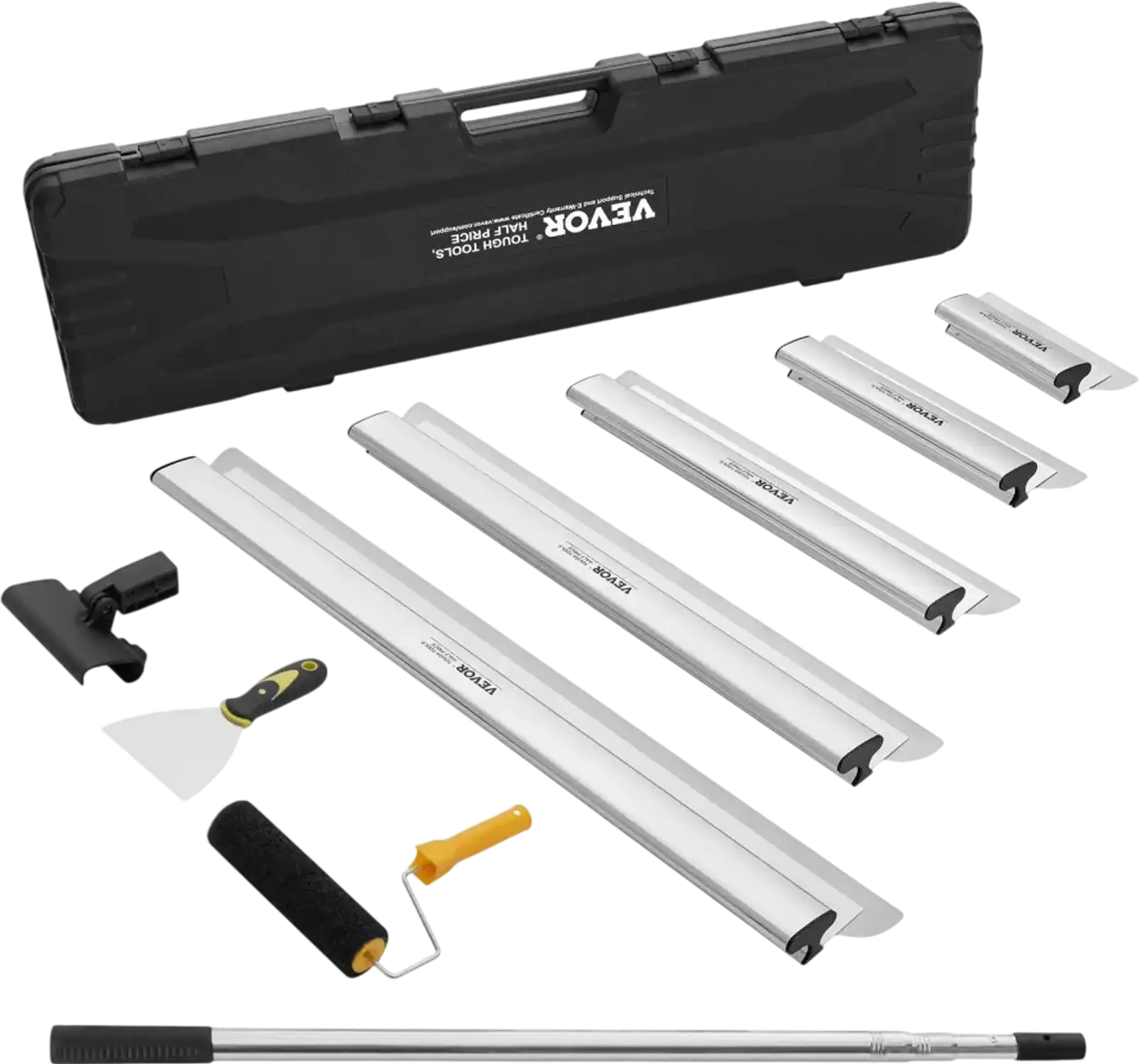 Vevor Drywall Skimming Blade Set with Extension Handle New