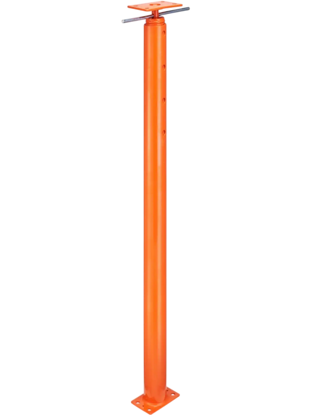 VEVOR House Floor Jack, 54"-150" Height Range, 11200 lbs Max Load Capacity, Adjustable Support Beam Basement Jack Post Pole for Leveling, Lift Support Steel Telescoping Jack for Temporary Support