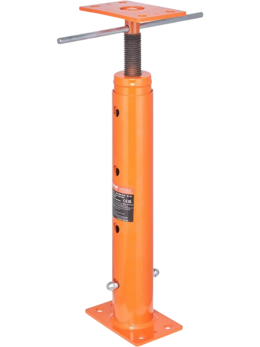 VEVOR House Floor Jack, 19"-36" Height Range, 18000 lbs Max Load Capacity, Adjustable Support Beam Basement Jack Post Pole for Leveling, Lift Support Steel Telescoping Jack Post for Temporary Support