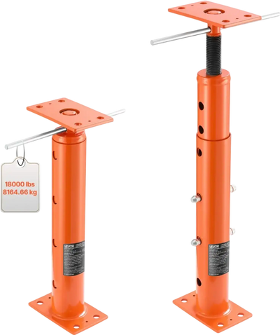 Vevor Floor Jacks Adjustable Steel Jack Posts 2-Pack 19-36
