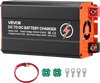 VEVOR DC to DC Battery Charger, 520W, 40A Alternator Charger, Fast DC-DC Charging for Portable Power Stations, Compatible with LiFePO4 Lead-Acid AGM GEL Batteries, 12V/24V-12V/24V, for RV Home Backup