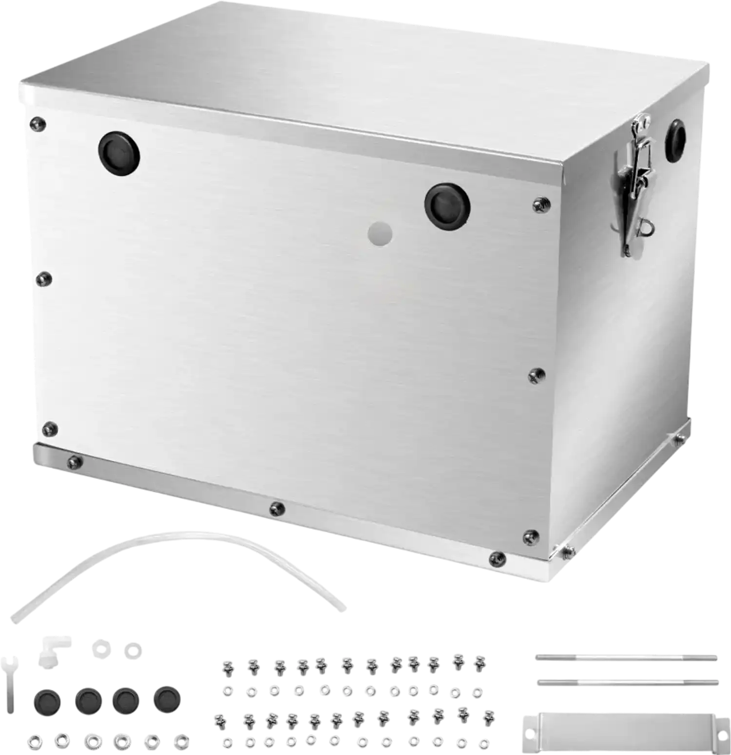 Vevor Battery Box Group 24/31 Trolling Motor Marine Aluminum Alloy Storage Case New