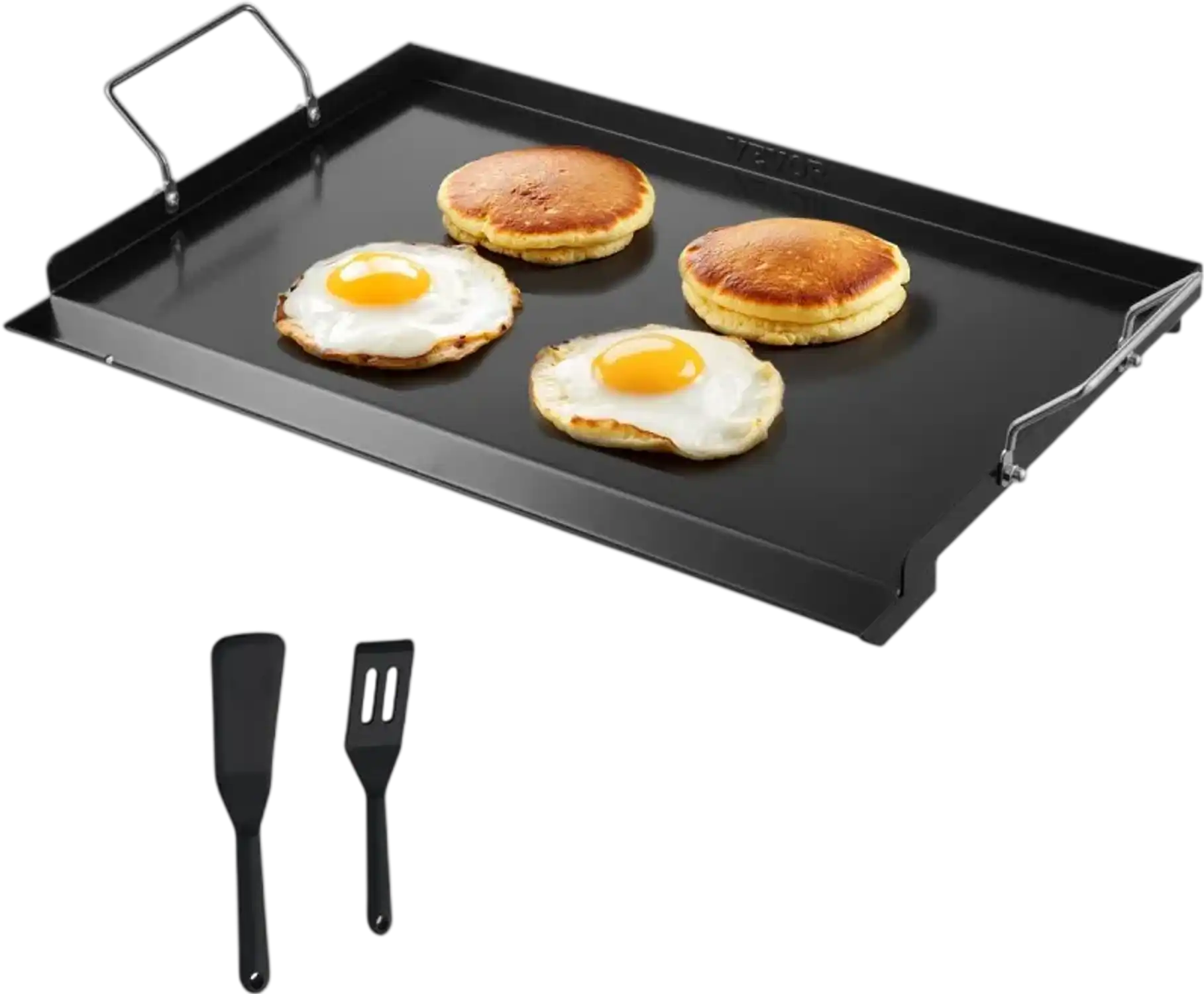 Vevor Griddle Carbon Steel Flat Top Gas Grill Pan 24x16