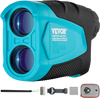VEVOR Golf Rangefinder, 900 Yards Laser Golfing Hunting Range Finder, 6X Magnification Distance Measuring, Golfing Accessory with External Magnet Mount, High-Precision Flag Lock, Slope, and Batteries