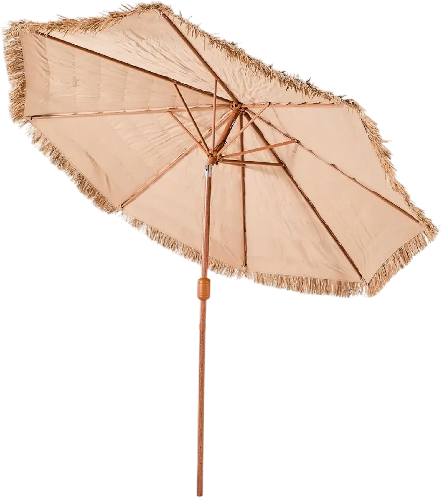 Vevor Patio Umbrella 9' Thatched Tiki Tilt Umbrella New