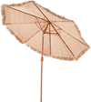 VEVOR Tiki Umbrella, 9 ft Thatched Patio Umbrella with Tilt, Hawaiian Style Beach Parasol with Durable PP Thatch and 8 Metal Ribs, Grass Pool Umbrellas for Beach, Patio, Poolside, Backyard & Garden