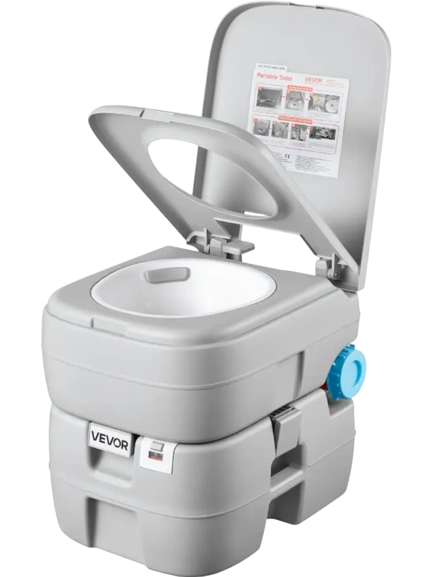 Vevor Portable Toilet 7.9 gal Detachable Waste Tank Camping Potty New