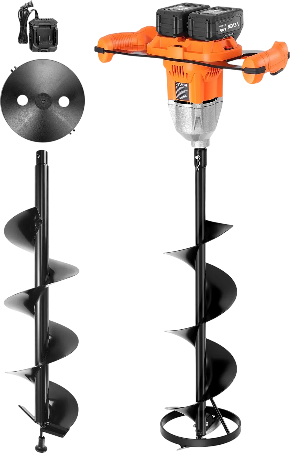 Vevor Electric Ice Auger 2-in-1 with 8