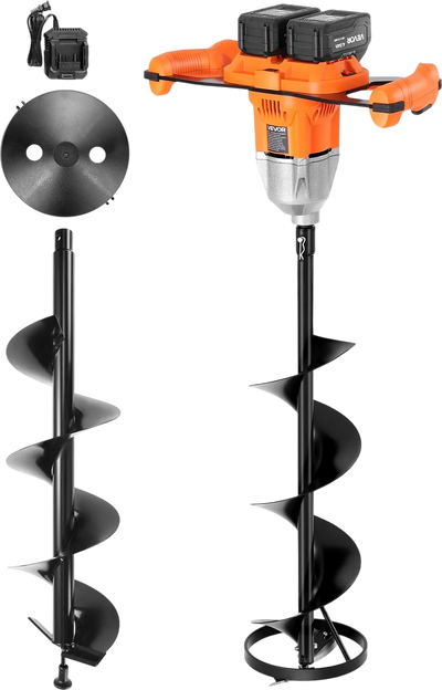 Vevor Electric Ice Auger 2-in-1 with 8