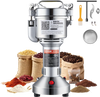 VEVOR 150g Electric Grain Mill Grinder, High Speed 850W Commercial Spice Grinders, Stainless Steel Pulverizer Powder Machine, for Dry Grains Spices Cereals Coffee Corn Pepper, Straight Type