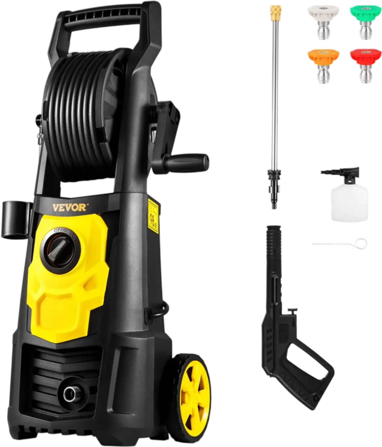 Vevor Pressure Washer 2000 PSI 1.76 GPM Electric Power Washer New