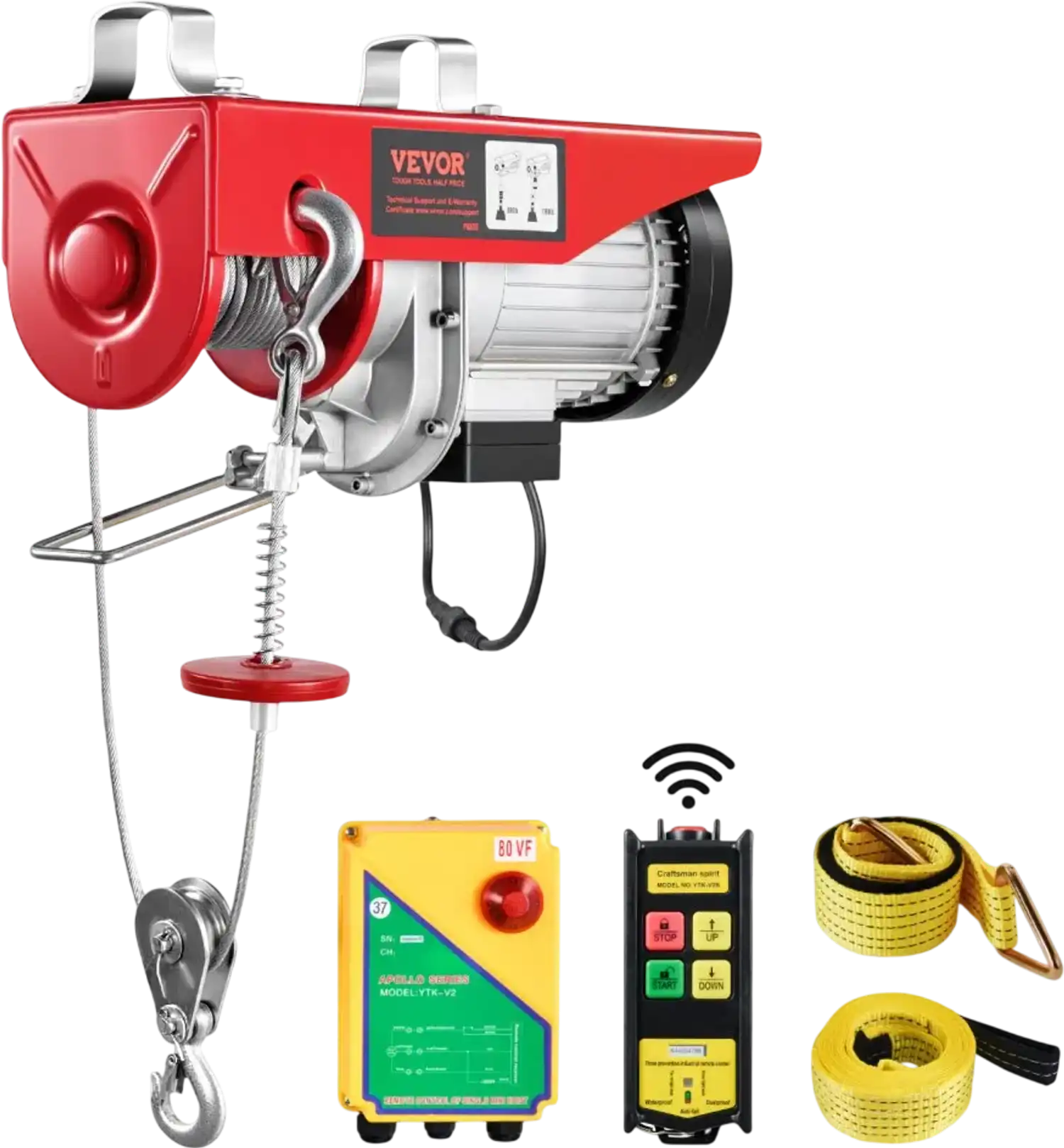 Vevor Electric Hoist 1760 lbs Wireless Remote Winch New