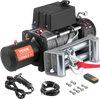 VEVOR Electric Winch, 13,500 lb, 12V DC Truck Winch with Φ3/8 in x 80 ft Steel Cable Roller Fairlead Wireless & Wired Remote Control, IP55 Waterproof for Towing Off-Road SUV Jeep Truck Trailer Boat