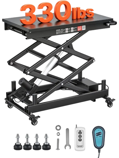 Vevor Lift Table Electric Double Scissor 330 lbs 43