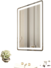VEVOR LED Bathroom Mirror, 24" x 32" LED Bathroom Vanity Mirror with Frontlit and Backlit, Anti-Fog Memory Mirror with Lights, Stepless 3 Colors Temperature Dimmable Bathroom Mirror, Wall Mounted