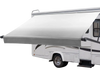 VEVOR Motorized RV Awning Complete Kit, 17.06FT Electric Retractable RV Awning with Aluminum Alloy Frame & Waterproof Fabric, Outdoor Camping Trailer Awnings Fit Most RVs (17FT Type, Gradient Gray)