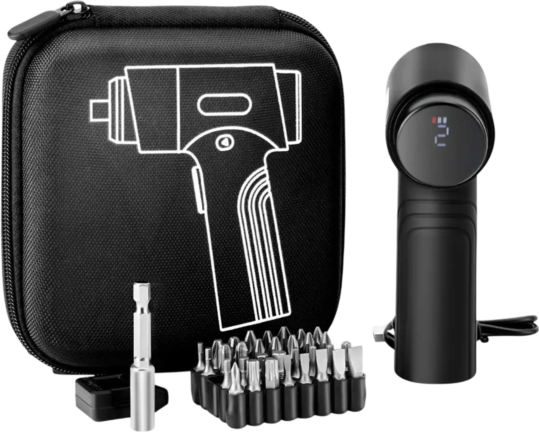 Vevor Electric Screwdriver Cordless 32-Piece Bit Set New