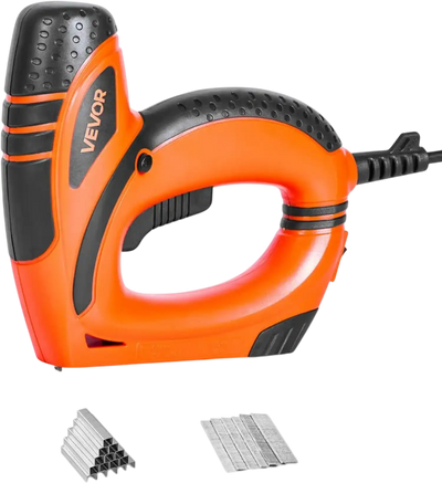 Vevor Electric Nail Gun 2-in-1 Brad Nailer Staple Gun 18GA 5/8
