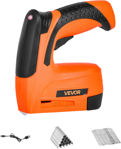 Vevor Brad Nailer 18GA 2-in-1 Cordless Nail Gun Staple Gun 5/8