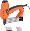 VEVOR Electric Nail Gun, 2-in-1 Staple Gun Brad Nailer, 18 Gauge 1-1/4 inch, Stapler Brad Nailer with 1000 Pcs Staples and 1000 Pcs Nails, Non-Slip Rubber Grip, for Woodworking and DIY Projects