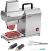 VEVOR Commercial Meat Tenderizer, 450W Electric Beef Machine 265 Lbs/H, for Turkey Chicken Pork, Heavy Duty Stainless Steel Kitchen Tool with 54 Blades, Food Tong, Cleaning Brush, Wide Feed Chute