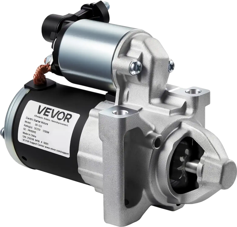 VEVOR Starter 10910, Starter Motor Replacement Compatible with Cadillac Escalade V8 6.2L 2015-2017, Chevrolet Express 2500 V6 4.3L 2018-2020, GMC V6 4.3L 2018-2022, OEM 410-48340 12645040 M000T24072