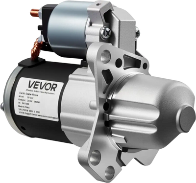 VEVOR Starter 17986, Starter Motor Replacement Compatible with Buick 3.6L V6 06-08, Cadillac SRX 3.0L V6 10-11, Chevrolet 3.6L V6 09-17, GMC Pontiac Saturn Suzuki, OEM 12588493 M000T35871 31100-78J00