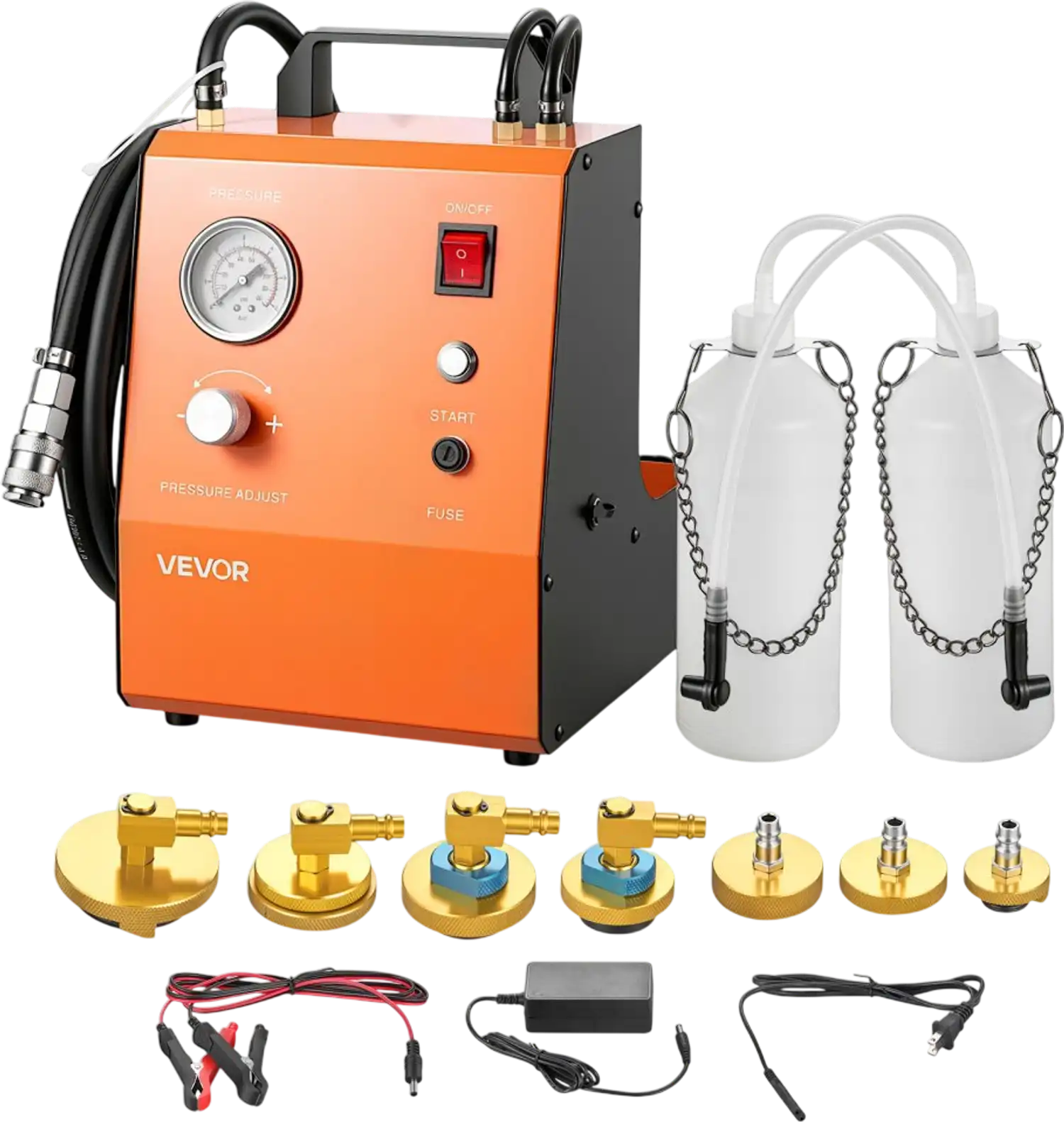 Vevor Brake Bleeder Kit Electric Automatic Brake Fluid Bleeding Kit New
