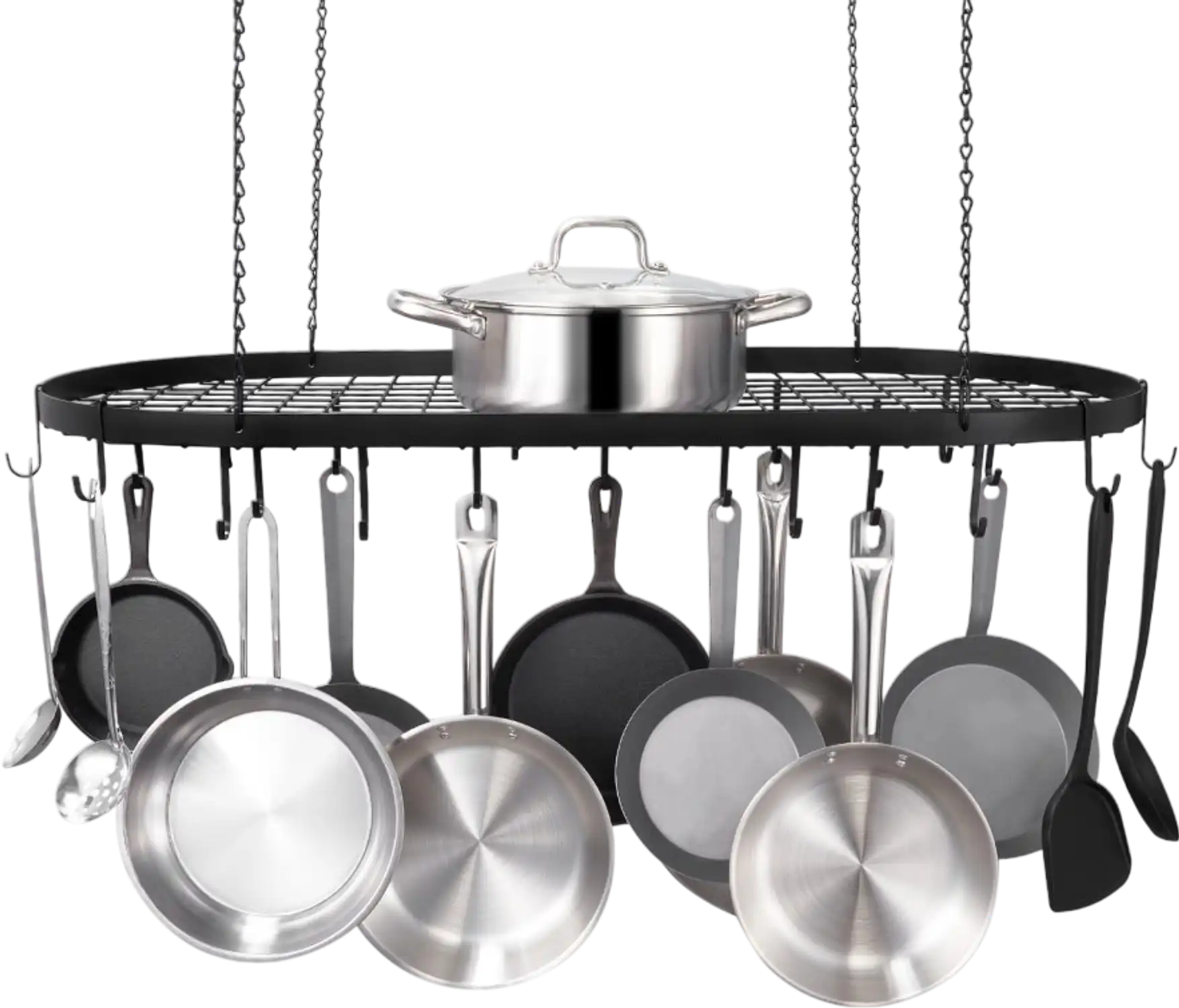 Vevor Hanging Pot Rack 36