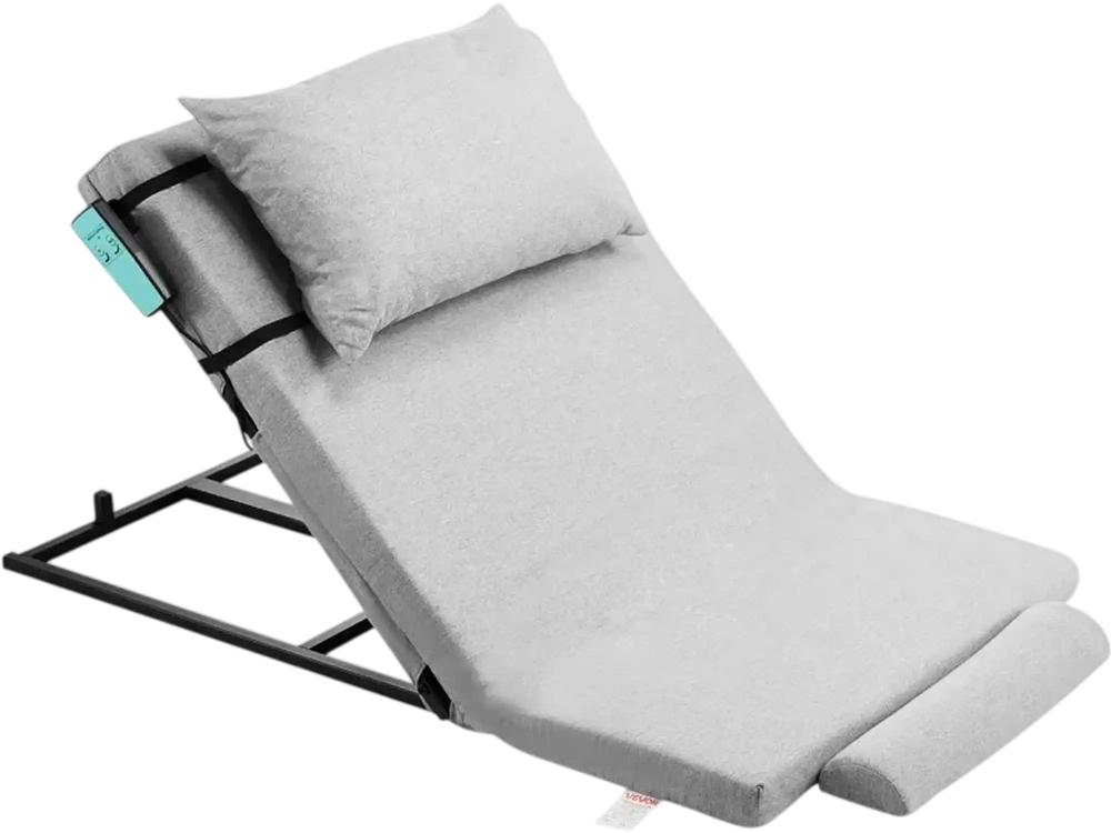 VEVOR Electric Lifting Backrest for Bed, 300 lbs Capacity, 4-68° Adjustable Lifting Bed Backrest, with Headrest & Legrest, Machine Washable for Cleaning, Fit Pregnant Women Elderly Patient Handicapped