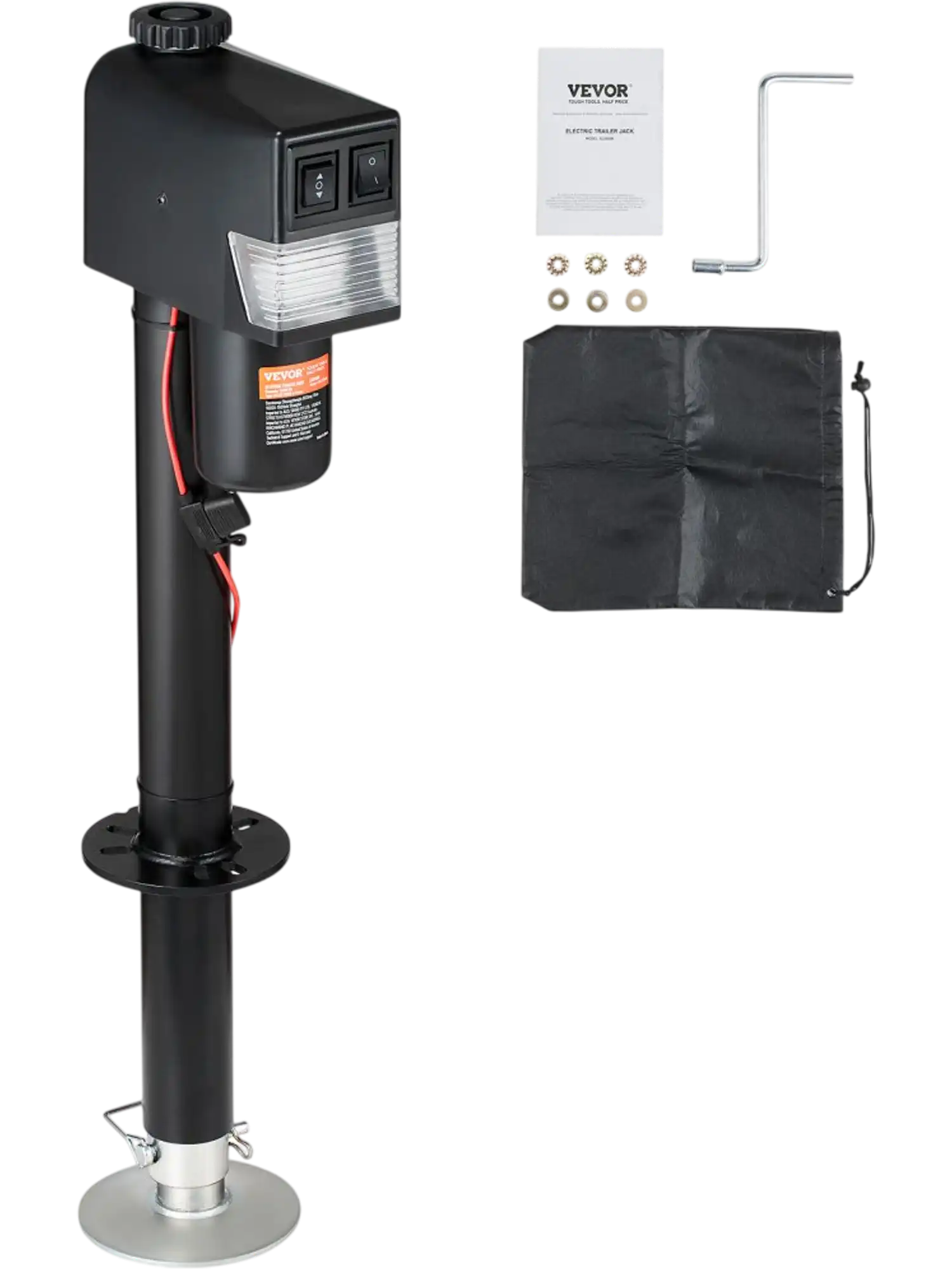 Vevor Electric Trailer Jack Power Tongue Jack 3500 lbs 9.84