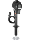 VEVOR Electric Trailer Jack, 3500 lbs, Heavy Duty RV Electric Power Tongue Jack with 7-pin Connector, Manual Crank Handle & Weatherproof Jack Cover, 9.5"-27.5" Lift, for Trailers, Campers & RVs, Black