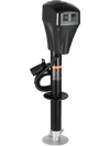 VEVOR Electric Trailer Jack, 5000 lbs, Heavy Duty RV Electric Power Tongue Jack with 7-pin Connector, Manual Crank Handle & Weatherproof Jack Cover, 10"-28.3" Lift, for Trailers, Campers & RVs, Black