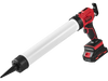 VEVOR Cordless Caulking Gun 20oz/600ml, 20V Electric Sausage Caulking Gun with 4 Adjustable Speeds, Anti-Drip Battery Powered Caulk Gun & 2.0AH Battery, Fast Charger, LED Light for Filling, Sealing