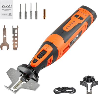 Vevor Chainsaw Sharpener Cordless 5-Speed Electric Saw Chain Sharpening Tool New