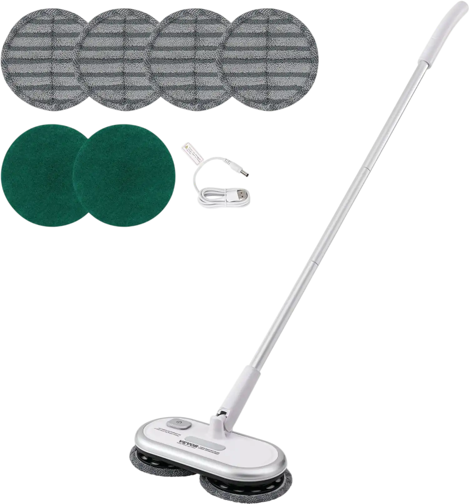 Vevor Electric Mop Cordless Spin Mop for Hardwood Bathroom & Tile Floors New