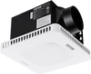 VEVOR Bathroom Exhaust Fan, 110 CFM High-Efficiency Ventilation, 1.5sones Low Noise Operation All-Copper Motor, Energy-Saving Bathroom Ceiling Fan, No Need For Attic Access, For Various Ceilings