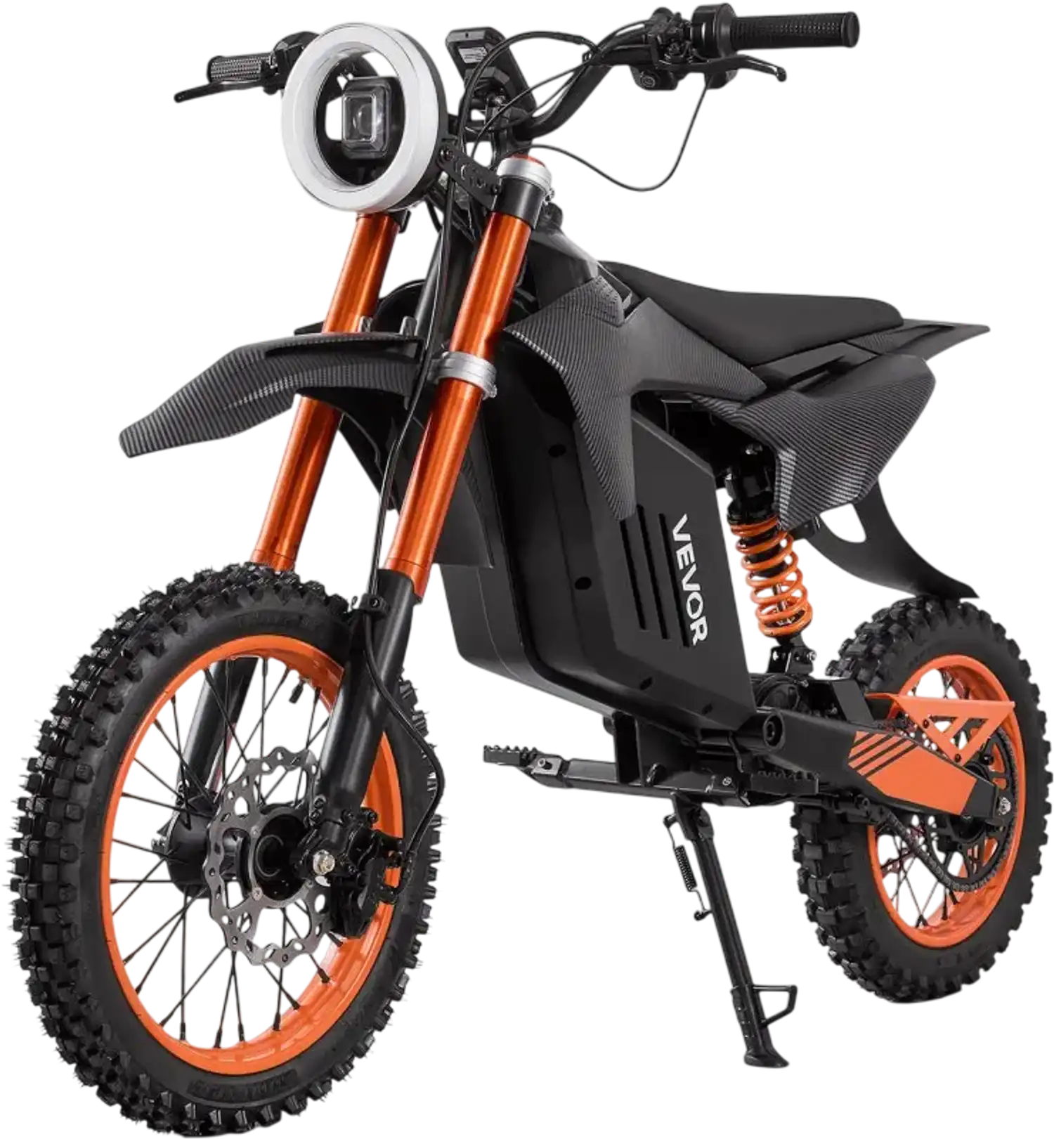 Vevor Electric Dirt Bike Off-Road Motorcycle 2000W 31 MPH 31-Mile Range New