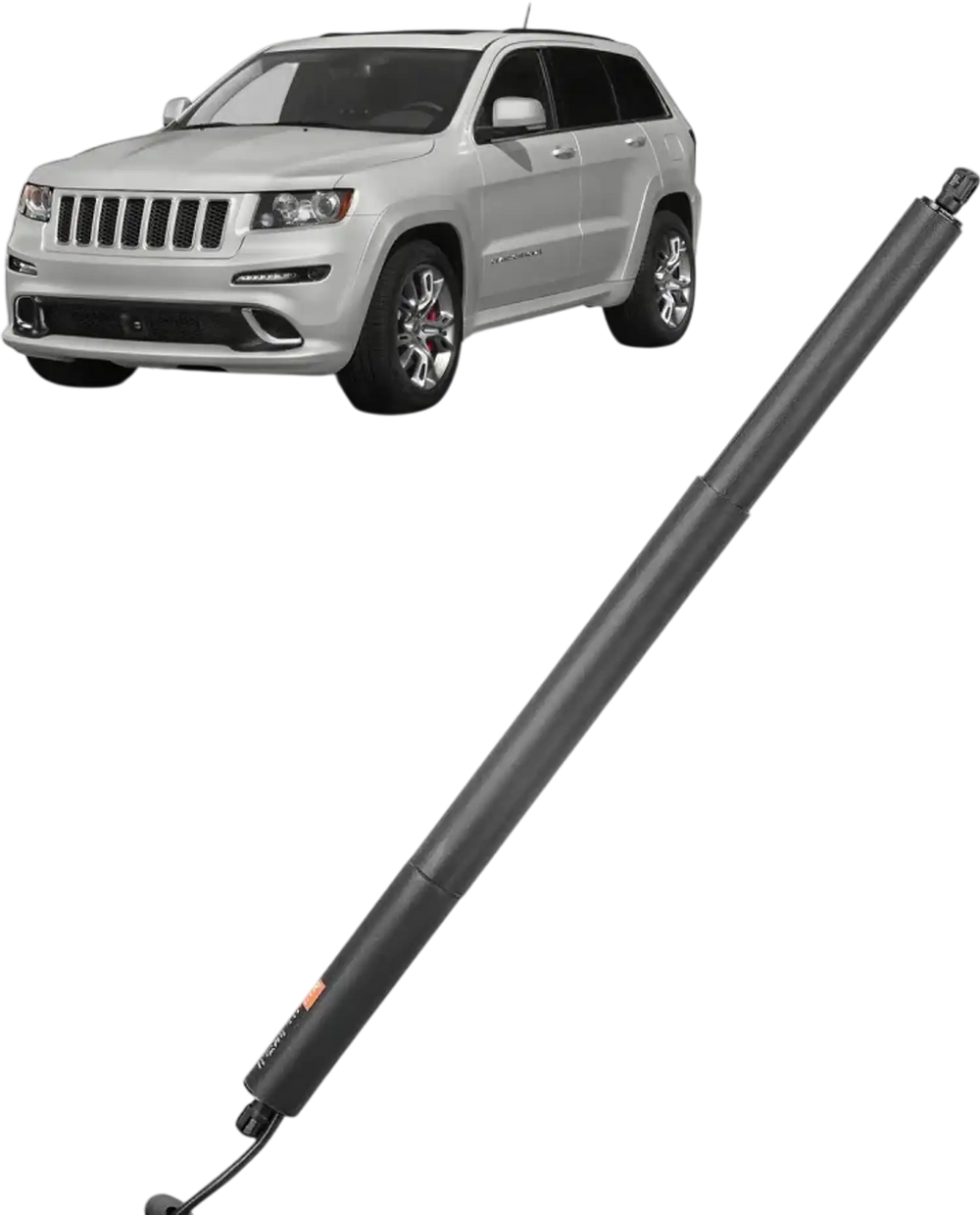 VEVOR Rear Left Tailgate Power Lift Support, Compatible with 2011-2012 Jeep Grand Cherokee WK2 Series, Electric Liftgate Actuator, Trunk Tailgate Hatch Shock Strut Replaces OE# 55399277AD 55399277AC
