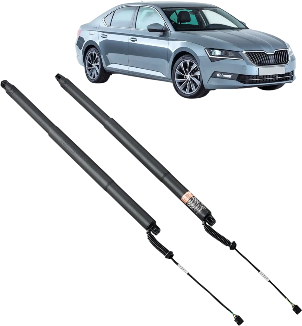 VEVOR Rear Left & Right Tailgate Power Lift Support, Compatible with 2015-2020 Skoda Superb III 3V5 Estate, Electric Tailgate Liftgate Power Hatch Shock Strut Replace OE# 3V9827851B 3V9827852B (2PCS)