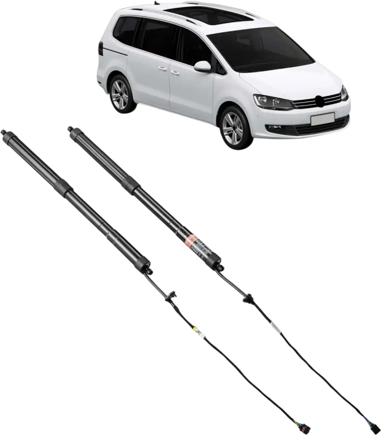 Vevor Tailgate Lift Struts Rear Left & Right Power Lift Support for 2010-2023 VW Sharan New